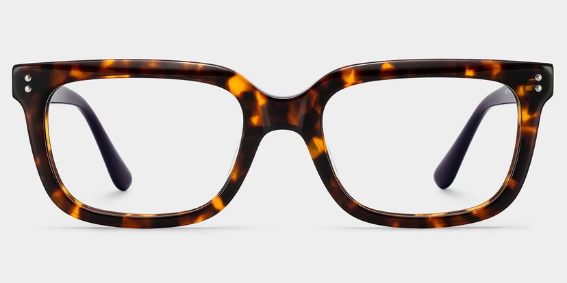 Fern Tortoise Rectangle Glasses