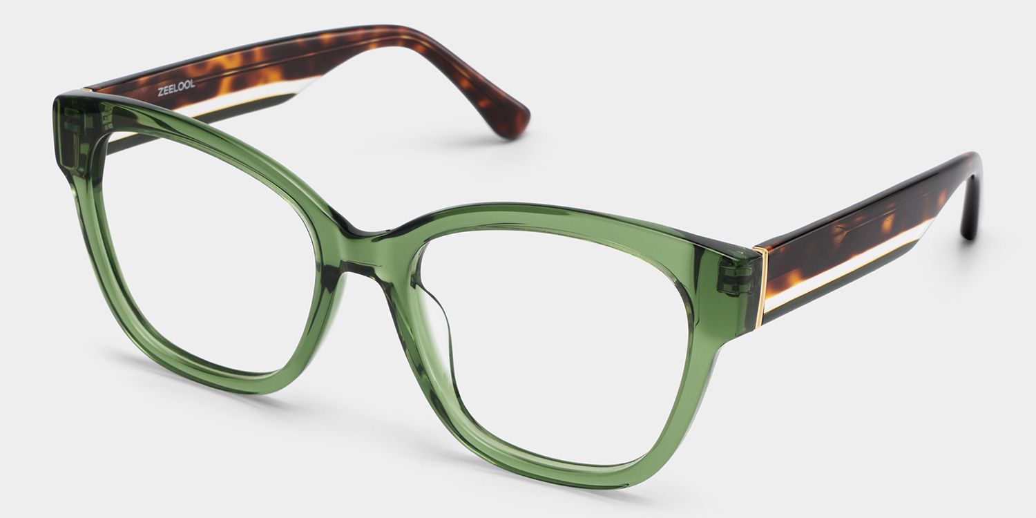 Everest Green Butterfly Glasses | Campus Athleisure Look3