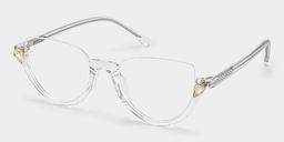 Felicia Cat Eye Clear Glasses2