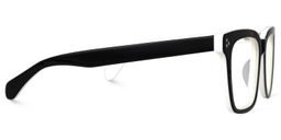 Demers Square Black Glasses2