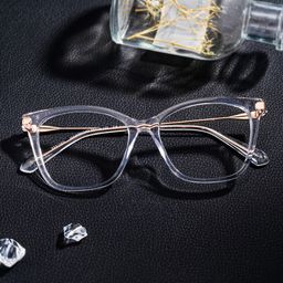 Cardoso Clear Butterfly Glasses0