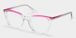 Margaret Clear Cat-eye Glasses3