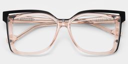Twolla Beige Square Glasses2