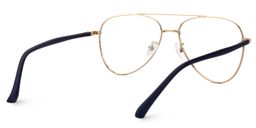 Paige Aviator Black-Gold Glasses3