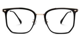 Roque Geometric Black Glasses0
