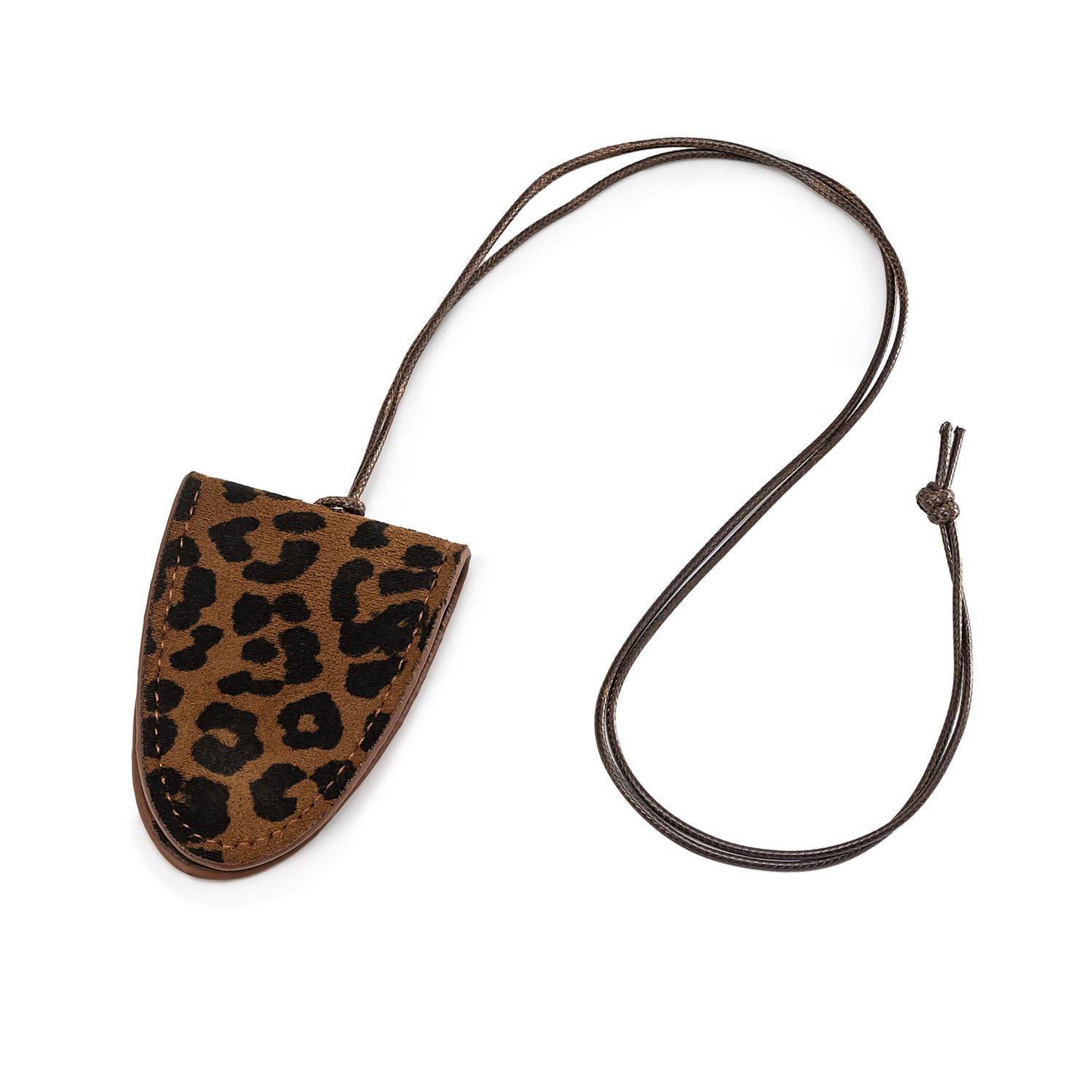 Magnetic Sunglasses Strap Eyeglass Cord in Leopard Pattern
