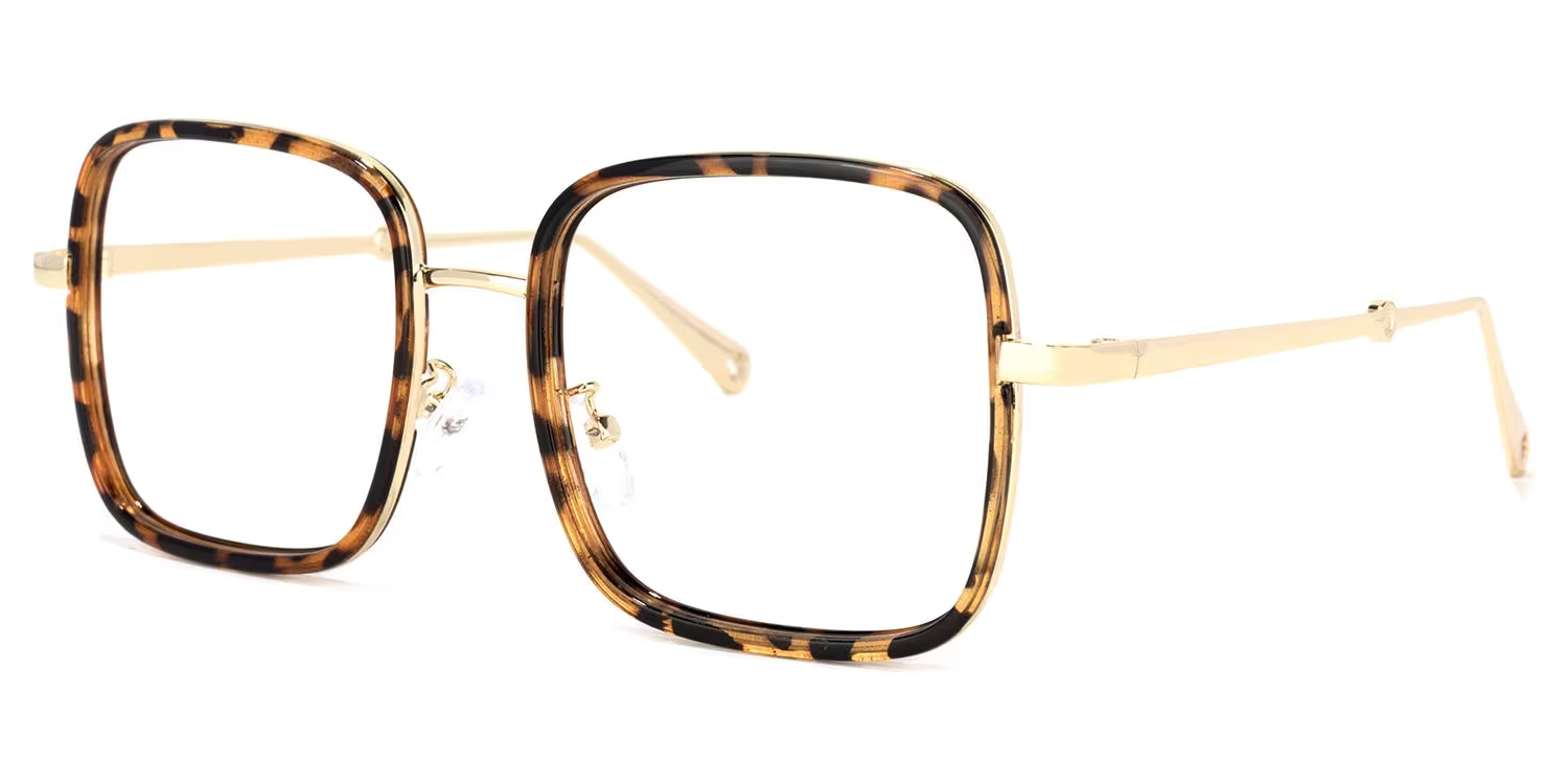 Ozzy Square Clear Glasses | Zeelool Glasses2