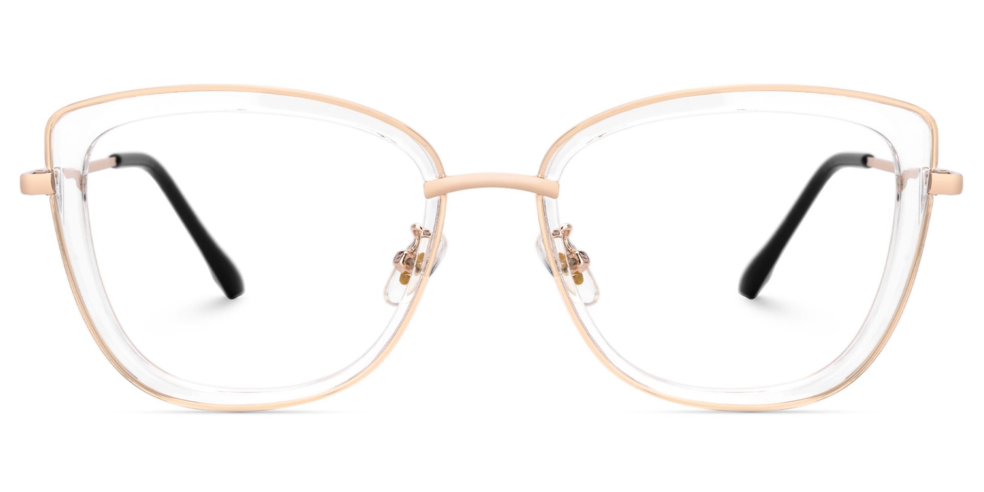 Clear Kaye Cateye Frame Eyeglasses | Zeelool0