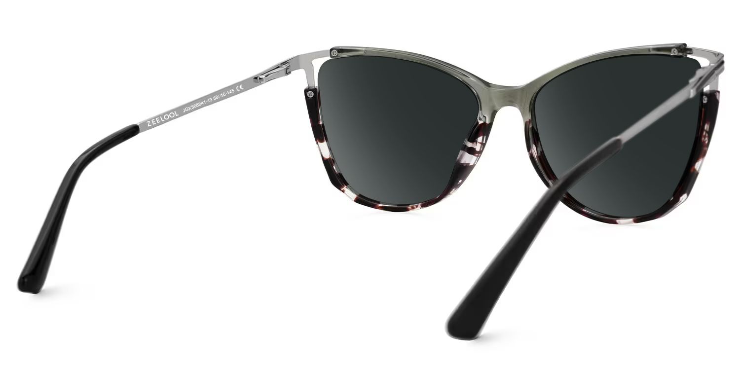 Yomary Cat Eye Two-Tone Sunglasses for Women & Men | ZEELOOL3