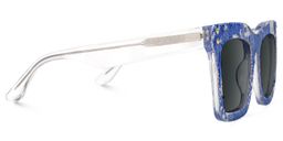 Porsha Square Dark Blue Glasses2