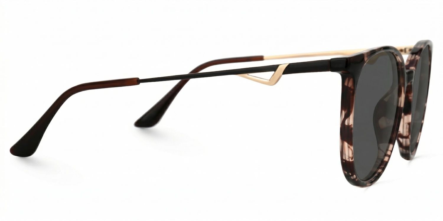 Chanty Round Tortoise Prescription Sunglasses | ZEELOOL2