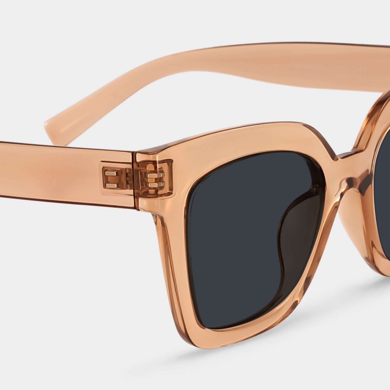 Malcolm Square Beige Sunglasses for Women & Men | ZEELOOL4