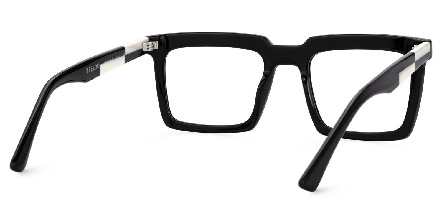 Leblanc Square Black Fashion Glasses For Men | Zeelool4