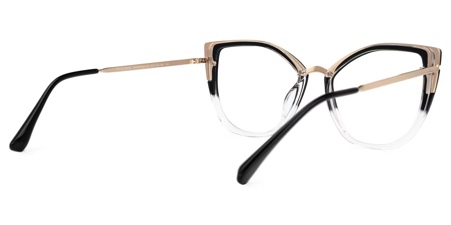 Tabrieah Cateye Black Frame Glasses | Zeelool Optical3