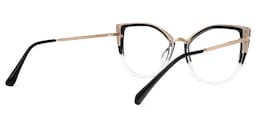 Tabrieah Cat-eye Black Glasses3