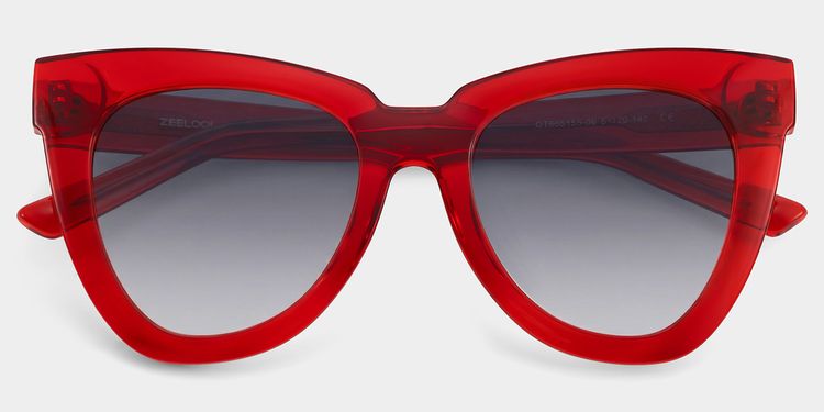Yaser Cateye Red Glasses