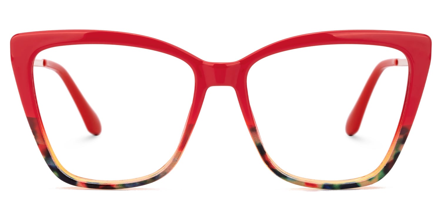 New Arrival Red Color for Awilda Frame Glasses | Zeelool0