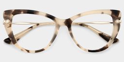 Maggie Cat eye Tortoise Glasses2