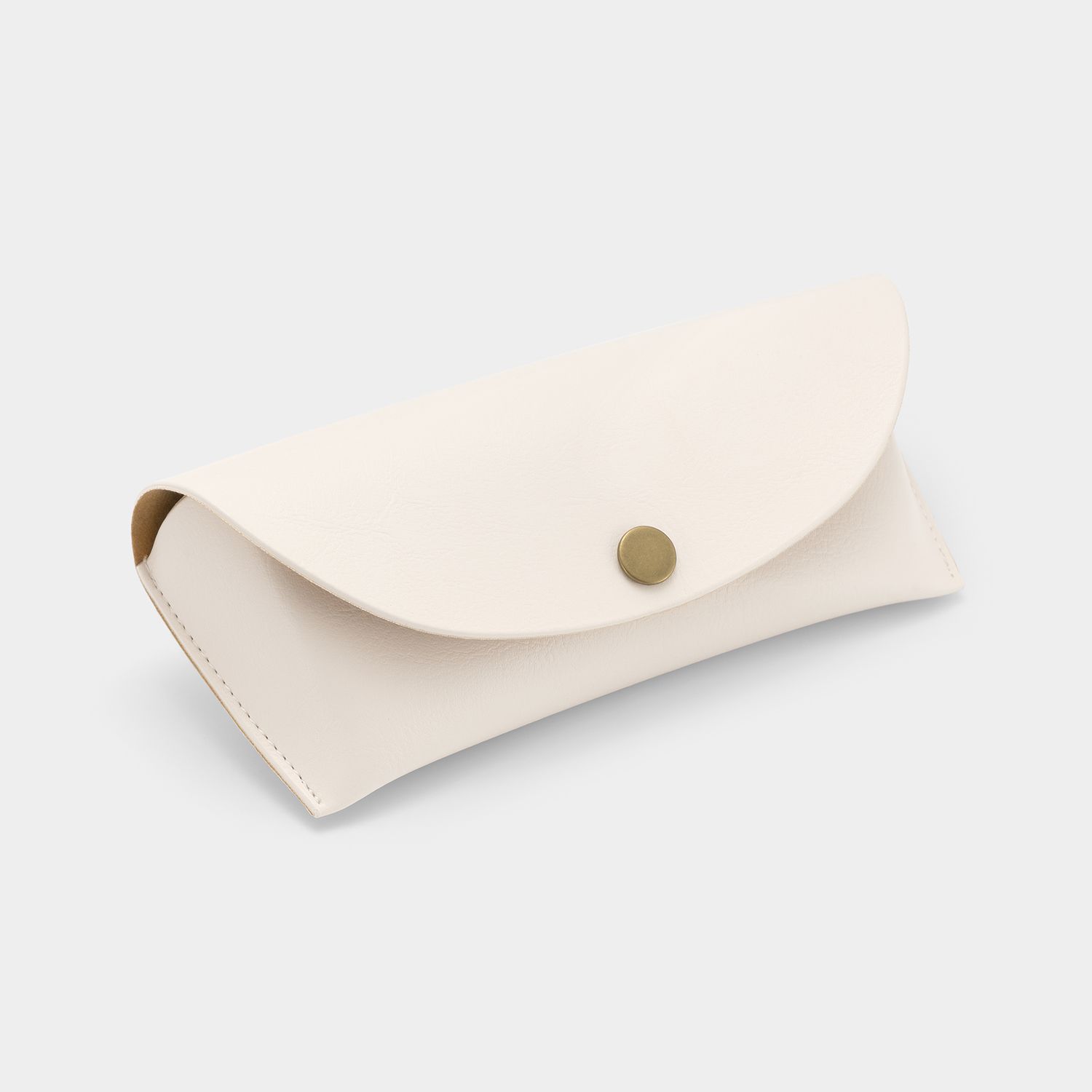 White Man-made Leather Box, Glasses Pocket | ZEELOOL2