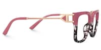 Juany Square Pink Glasses2