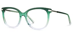 Mailyn Round Green Crystal Glasses3