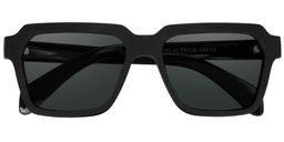 Richard Rectangle Black Glasses1