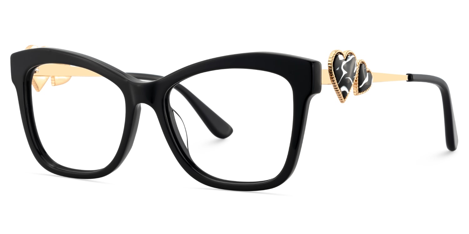 Sylla Butterfly Black Glasses3