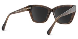 Tessia Square Brown Leopard Sunglasses4