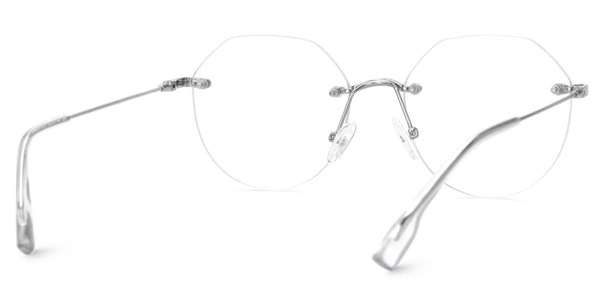 Hexagonal Rimless Glasses For Women4