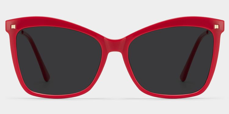 Isaebella Butterfly Red Sunglasses