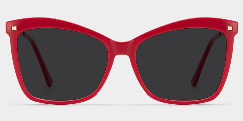 Isaebella Butterfly Red Sunglasses
