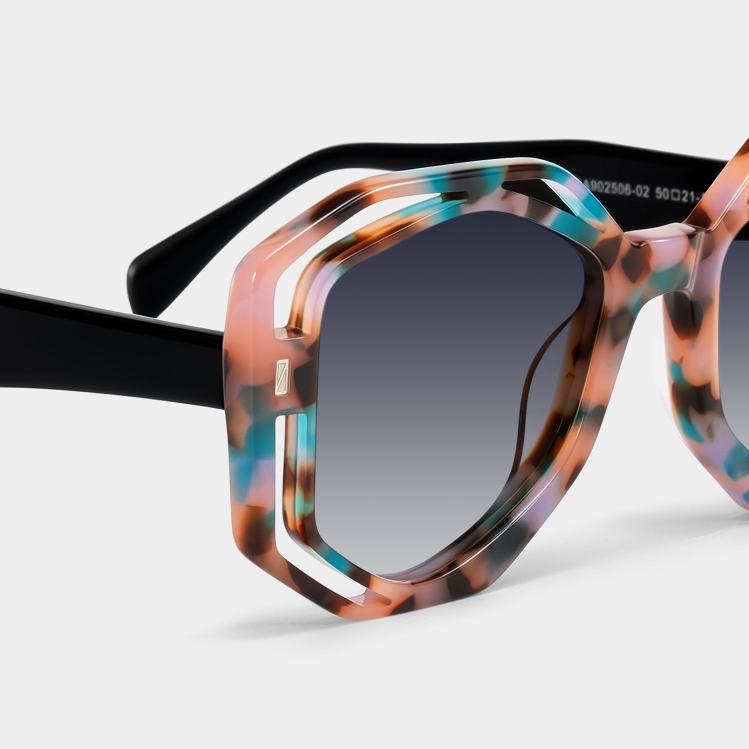 Bobbie Oval Pink-Tortoise Frame Sunglasses Online Sale | ZEELOOL4