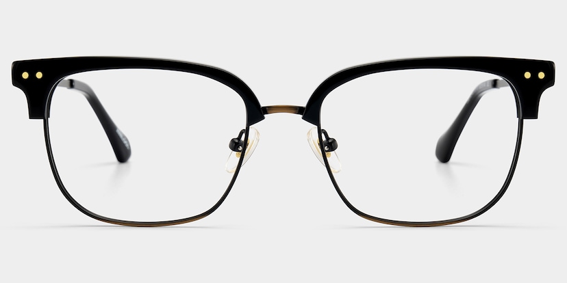 Nathan Browline Black Glasses