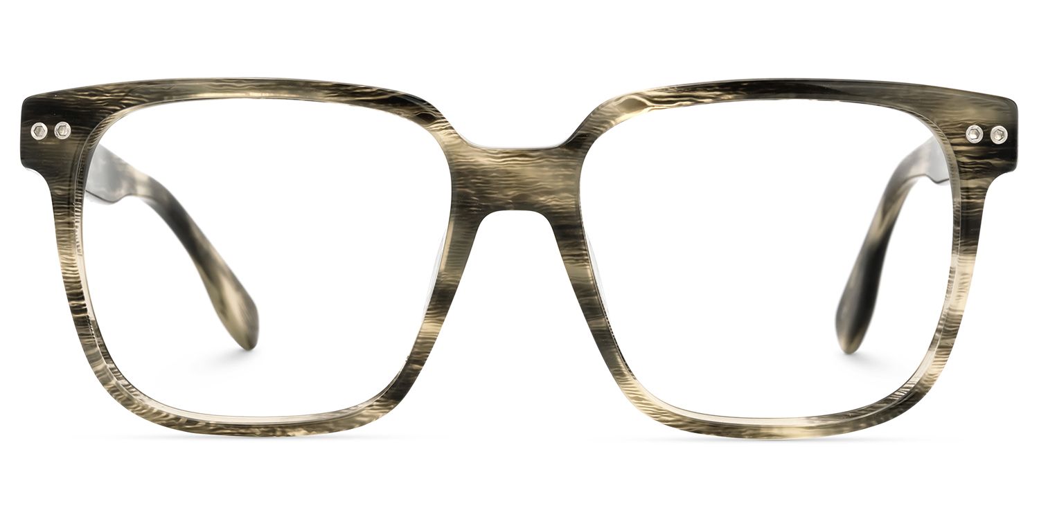 Vintage Square Eyeglasses Frames For Men2
