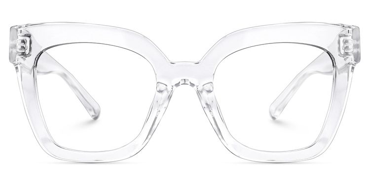 Malcolm Square Clear Glasses
