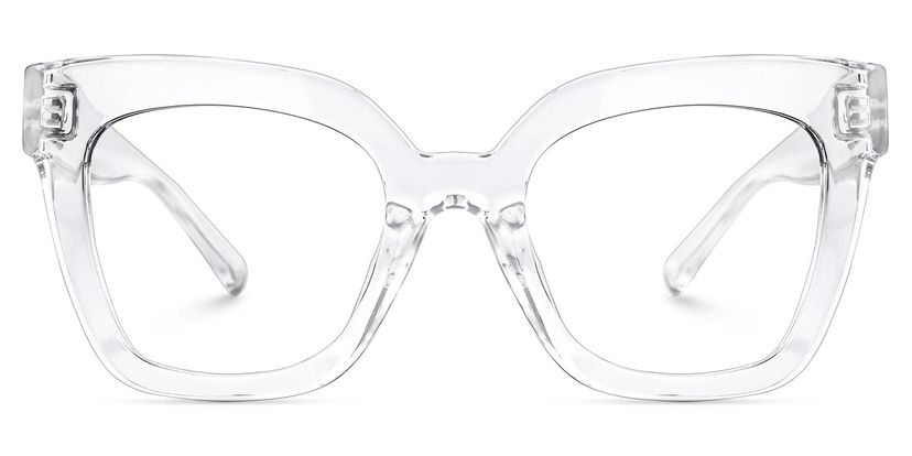 Malcolm Square Clear Glasses