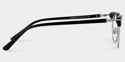 Capri Black Browline Glasses3