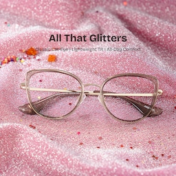 Celine  Cat-eye Gray Glasses0