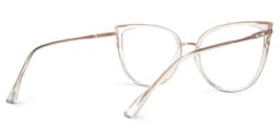 Estrada Cateye Black-Crystal Glasses5