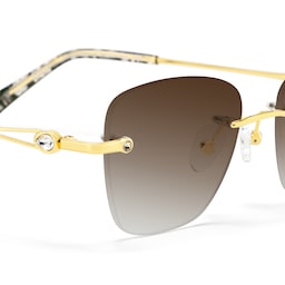 Seth Rectangle Gold Glasses4