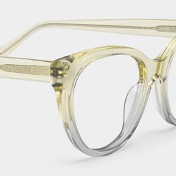 Kiera  Cat-eye Green Glasses5