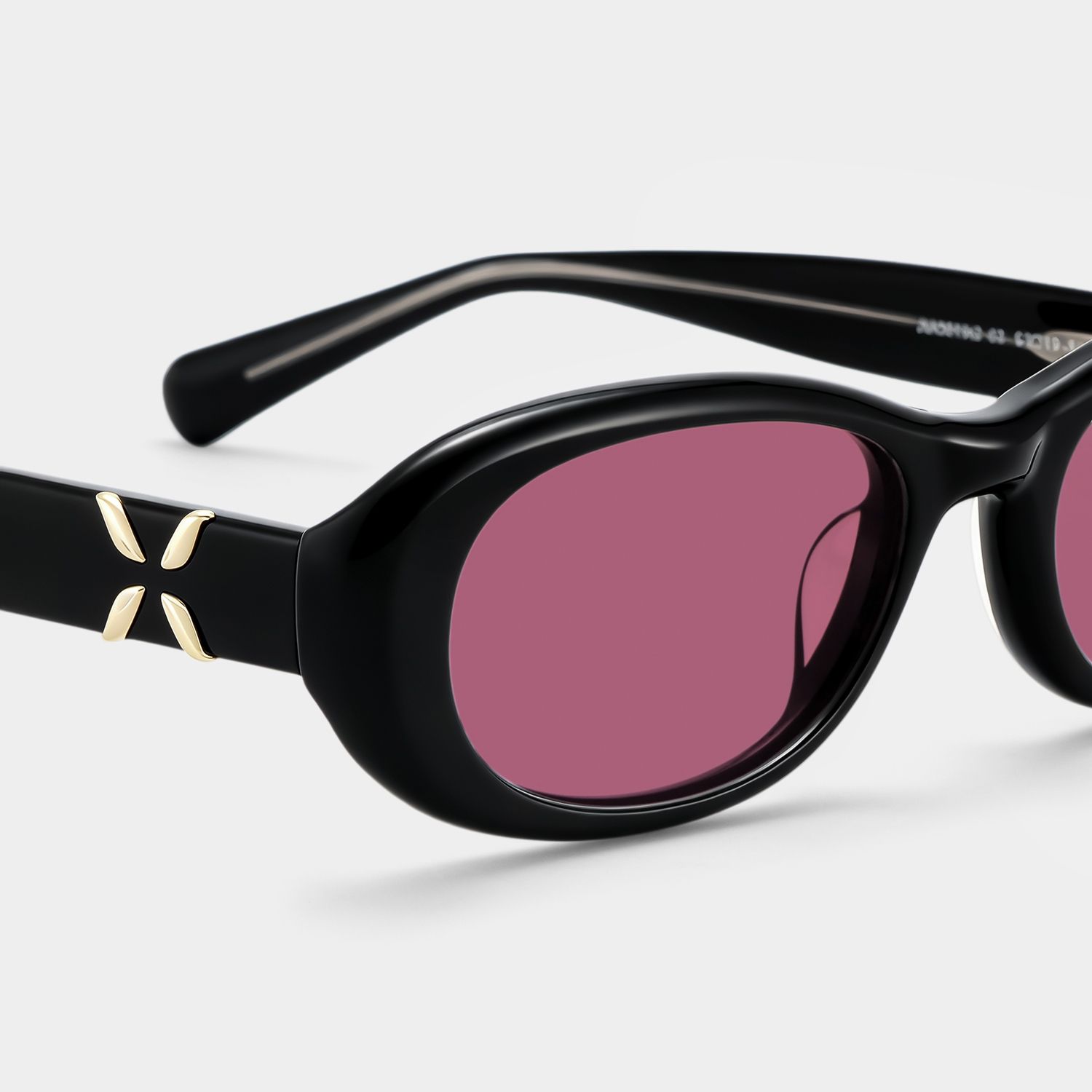 Catherine Black Oval Frame Glasses Online for Women | ZEELOOL4