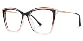 Krystle Square Multicolor Glasses1