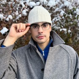 Audrey Browline Blue Glasses6