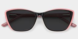 Fidelia Cat Eye Black Glasses1