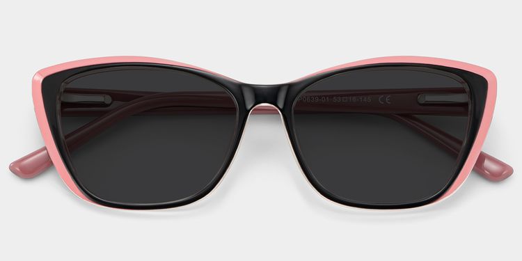 Fidelia Cat Eye Black Glasses