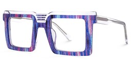Ashlyne Square Blue Glasses1
