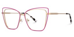 Castillo Butterfly Pink Glasses1