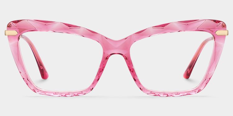 Juliet Cateye Pink Glasses
