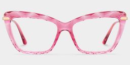 Juliet Cateye Pink Glasses0